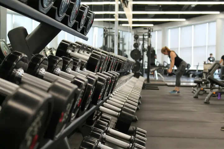 Free-weights area